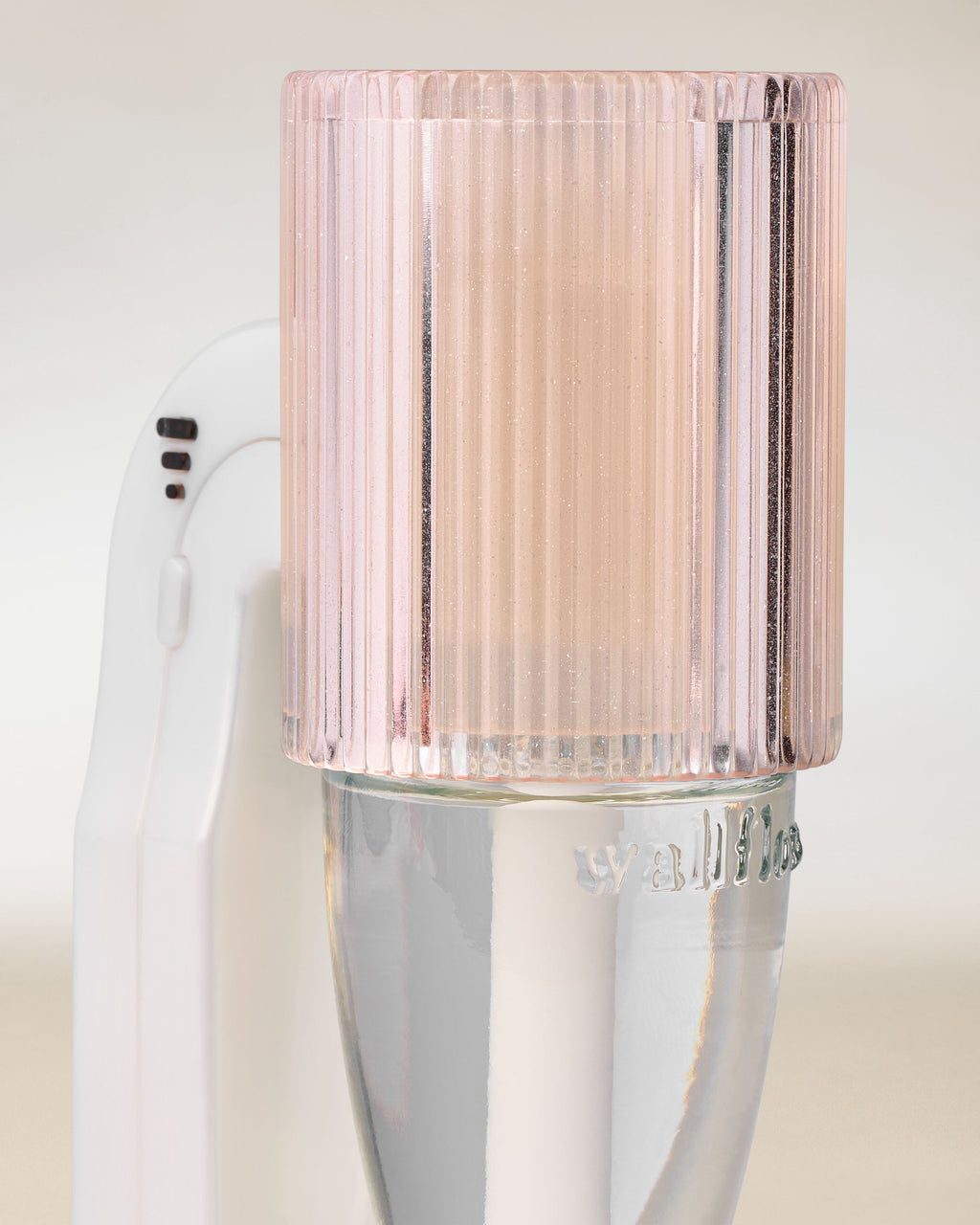 Champagne Sparkly Fluted Scent Control&trade; Nightlight Wallflowers Fragrance Plug