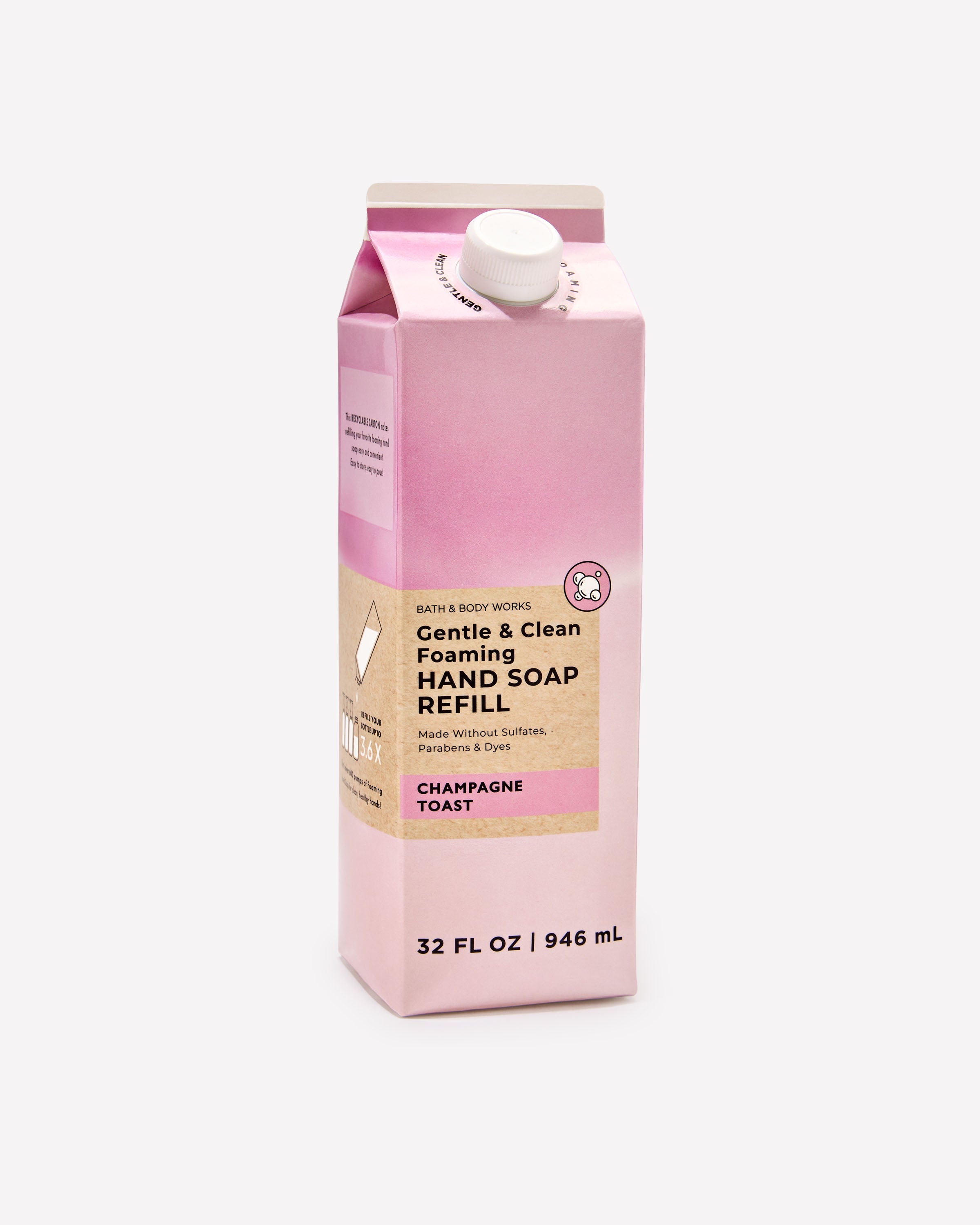 Champagne Toast Gentle & Clean Foaming Refill