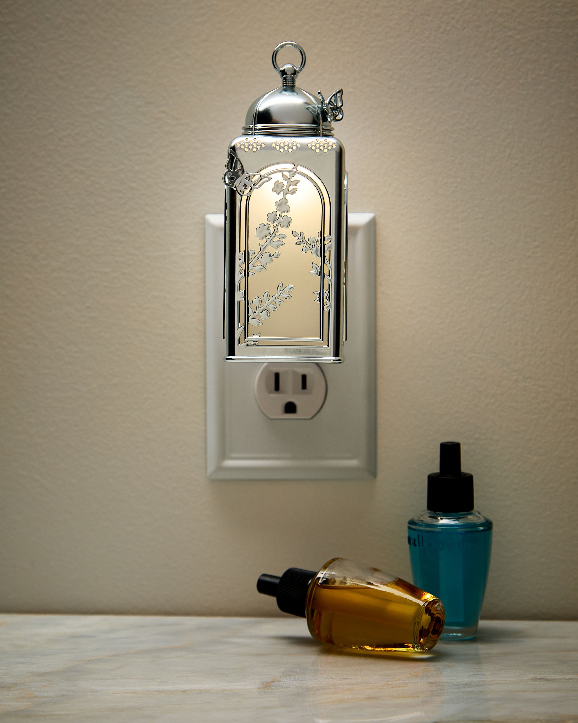 Butterfly Lantern Scent Control&trade; Nightlight Wallflowers Fragrance Plug