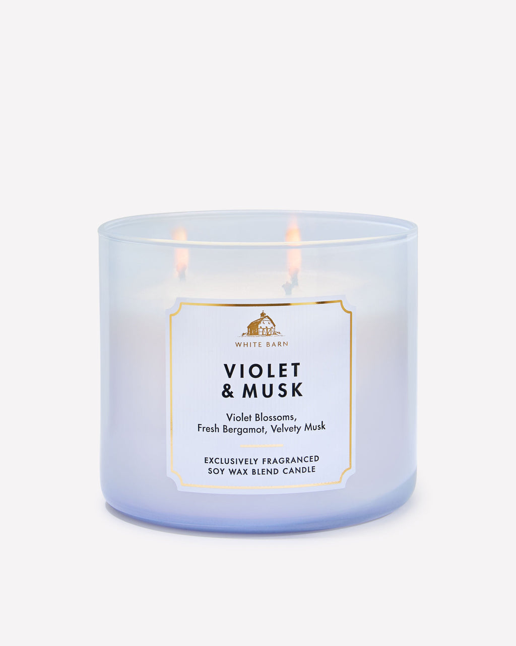 Violet & Musk 3-Wick Candle