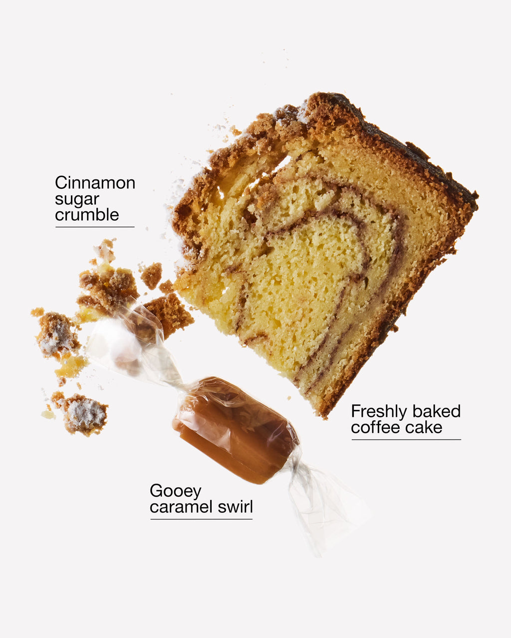 Cinnamon Sugar Coffee Cake 3-Wick Candle