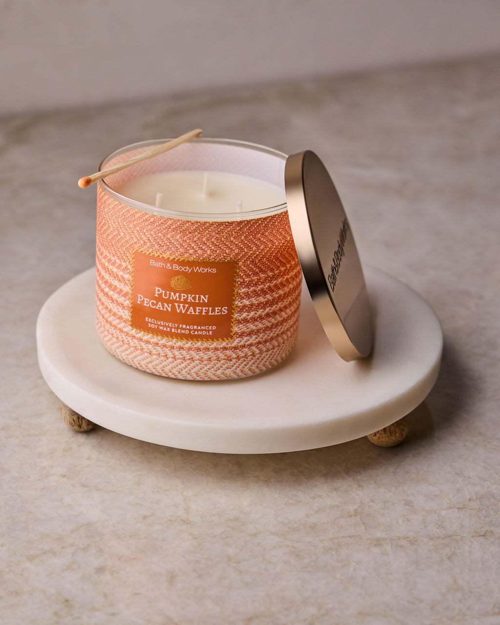 Pumpkin Pecan Waffles 3-Wick Candle
